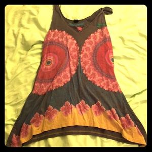 Great Desigual sundress! Unique and fun!